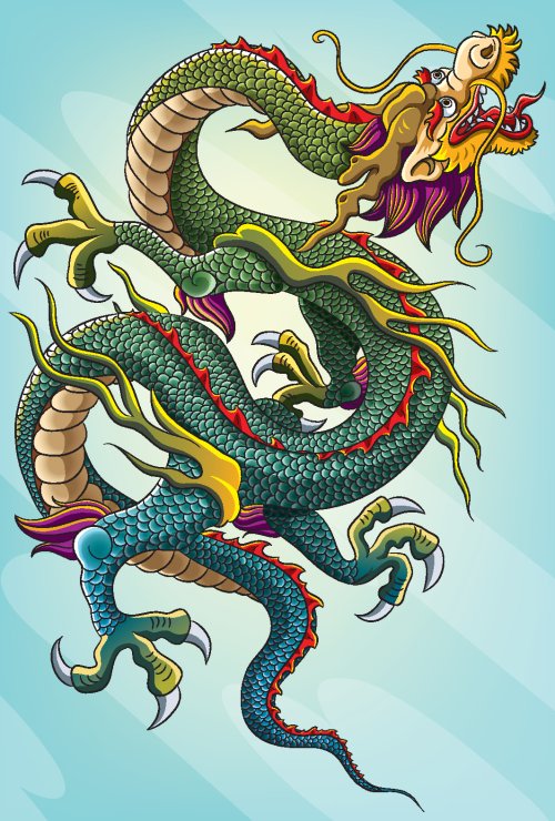 Hãy ngắm nhìn một tác phẩm nghệ thuật độc đáo với Tranh vẽ rồng Trung Quốc, trong đó bộ long cổ truyền tượng trưng cho sức mạnh và may mắn được tái hiện với những đường nét khéo léo và màu sắc tinh tế.