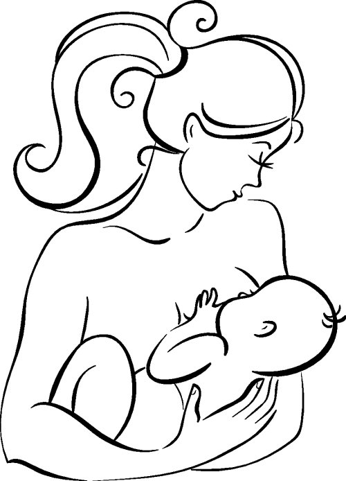 Vector Mẹ và bé