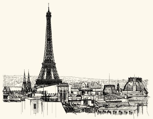 Ảnh Tháp Eiffel Của Pháp Đẹp Ấn Tượng Nhất Làm Hình Nền