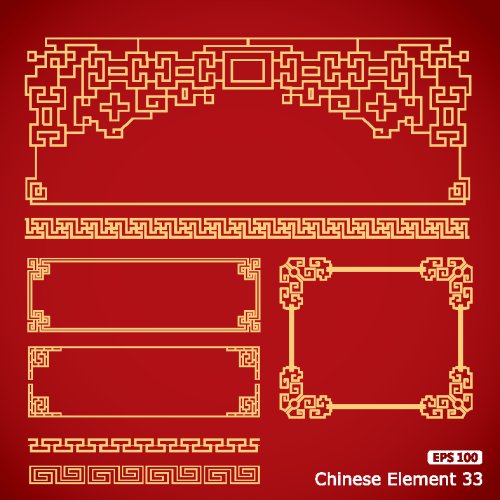 Vector khung cổ điển của Trung Quốc