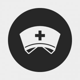 Vector Biểu tượng mũ y tá