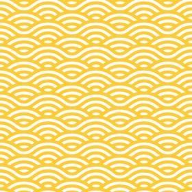Vector mẫu sóng màu vàng và trắng.