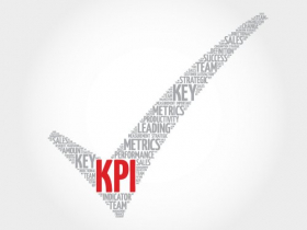 Vector KPI , đánh dấu hiệu suất chính, khái niệm kinh doanh