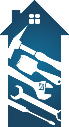 Vector công cụ sửa chữa nhà, biểu tượng của doanh nghiệp